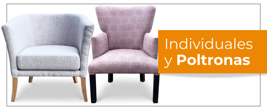 Individuales y poltronas