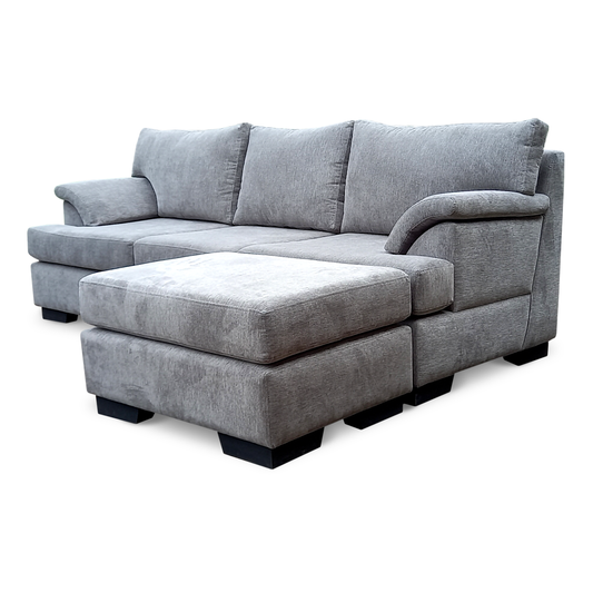 Sofa Confort Premium 3 cuerpos con alargue